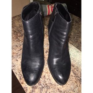 Vince Camuto Leather Booties